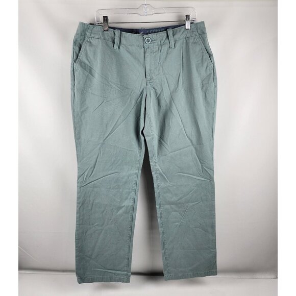 Eddie Bauer Pants Womens P14 Blue Chino Legend Wash NWT (36x30) - Picture 1 of 10